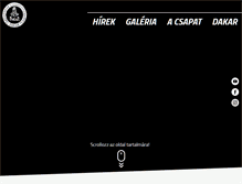 Tablet Screenshot of dakar.hu
