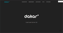 Desktop Screenshot of dakar.fi